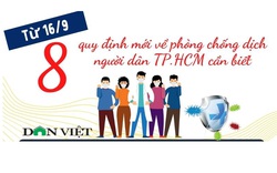 8 quy định mới về phòng, chống dịch Covid-19 người dân TP.HCM cần biết