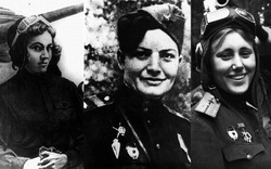 3 nữ chiến sĩ xe tăng Liên Xô gieo kinh hoàng cho phát xít Đức