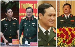Chân dung 4 sĩ quan cấp cao của Quân đội được thăng hàm Thượng tướng từ đầu năm tới nay