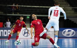 ĐT futsal Việt Nam sứt mẻ hàng công khi gặp Nga ở vòng 1/8 World Cup