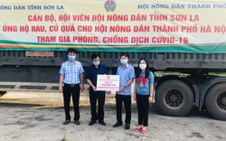 Hội Nông dân Sơn La hỗ trợ hàng trăm tấn nông sản cho các địa phương chống dịch