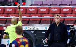 Barcelona khủng hoảng: HLV Ronald Koeman bị cấm chỉ đạo 2 trận