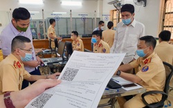 Hơn 80.000 giấy đi đường đã được Phòng Cảnh sát giao thông Hà Nội duyệt cấp