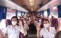 Phú Thọ: 500 cán bộ y tế lên đường hỗ trợ Hà Nội phòng chống dịch Covid-19