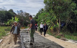 Đắk Nông: Người dân không ngại đập quán, sửa nhà để hiến đất mở rộng đường giao thông