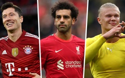 Cuộc đua Chiếc giày Vàng châu Âu: Salah và Benzema bám đuổi Lewandowski