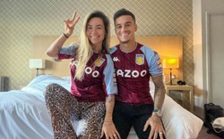 Vợ Coutinho được fan Aston Villa khen tới tấp