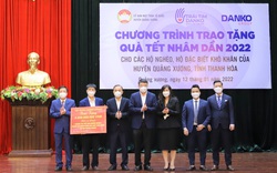 Danko Group trao tặng hơn 4 tỷ đồng quà Tết cho các hộ nghèo, đặc biệt khó khăn trên địa bàn huyện Quảng Xương