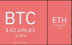 Giá Bitcoin hôm nay 14/1: Bitcoin giảm nhẹ, một số Altcoin vẫn ở vùng xanh