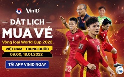 VinID mở bán vé trận Việt Nam - Trung Quốc đúng Mùng 1 Tết