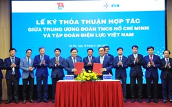 EVN ký kết thoả thuận hợp tác với Trung ương Đoàn thanh niên