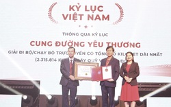 Giải Đi/Chạy bộ "Dai-ichi - Cung Đường Yêu Thương 2021" nhận kỷ lục Việt Nam