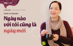 NSND Lê Khanh: Ngày nào với tôi cũng là ngày mới