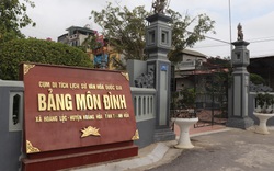 Bảng Môn Đình biểu tượng truyền thống hiếu học, công trình kiến trúc cổ đồ sộ giữa một vùng quê Thanh Hóa