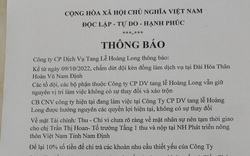 Sau phản ánh của Báo điện tử Dân Việt, Công ty tang lễ Hoàng Long mở cửa tiếp nhận 27 hộ kinh doanh dịch vụ