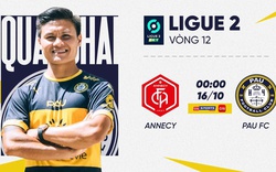Link xem trực tiếp Annecy vs Pau FC (0h00)