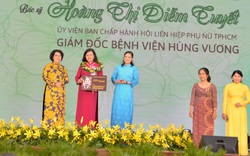 Tôn vinh những người chị, người mẹ nhận Giải thưởng Nguyễn Thị Định