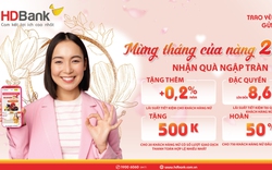 HDBank gợi ý bí quyết ‘lấy lòng’ chị em ngày 20.10