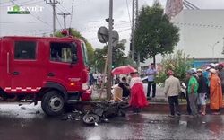 Đắk Lắk: Va chạm xe cứu hỏa đang làm nhiệm vụ, một người tử vong tại chỗ