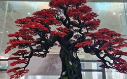 Xuất hiện những cây cảnh bonsai làm bằng dây đồng tại Hội chợ Làng nghề và sản phẩm OCOP Việt Nam 