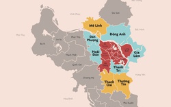 

Lộ trình lên quận của các huyện ở Hà Nội