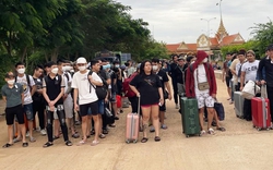 Thêm 67 lao động Việt Nam được giải cứu từ Campuchia về nước