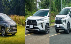 So sánh bộ 3 MPV 7 chỗ "hot" nhất Việt Nam: Mitsubishi Xpander chiếm lợi thế trước Hyundai Stargazer 2023 và Toyota Veloz Cross