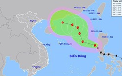 Bão Nalgae vào biển Đông, chính thức trở thành cơn bão số 7 năm 2022, tiếp tục mạnh dần lên