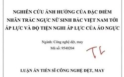 Luận án tiến sĩ ở ĐH Bách Khoa Hà Nội về áo ngực gây tranh cãi, nhà trường lên tiếng