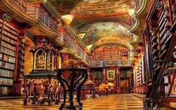 Ngỡ ngàng với các tác phẩm nghệ thuật 300 năm tuổi tại thư viện đẹp nhất thế giới