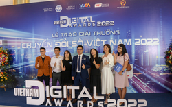 Lễ trao Giải thưởng Chuyển đổi số Việt Nam năm 2022: Vinh danh loạt sản phẩm, doanh nghiệp xuất sắc