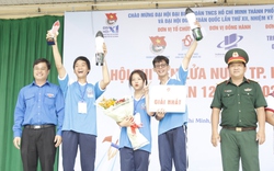 Trường THPT chuyên NKTDTT Nguyễn Thị Định vô địch Hội thi Tên lửa nước TP.HCM lần thứ 12