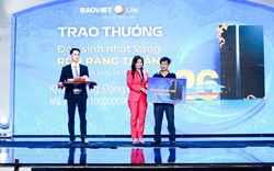 Bảo Việt Nhân thọ trao giải thưởng gần 1 tỷ đồng cho khách hàng