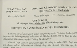 Cần Thơ: Chủ tịch huyện Phong Điền lý giải việc tạm đình chỉ công tác Phó Phòng Văn hoá thông tin