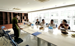 Công an quận Thanh Xuân xây dựng kế hoạch riêng để kiểm tra PCCC tại các chung cư
