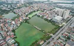 Điểm danh những hồ nước ở Hà Nội nguy cơ bị "khai tử" hoặc san lấp một phần để làm nhà ở