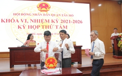 Ông Nguyễn Thanh Tịnh được bầu làm Phó Chủ tịch UBND quận Tây Hồ