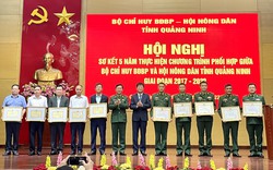 Hội Nông dân-Bộ Chỉ huy Bộ đội Biên phòng tỉnh Quảng Ninh sơ kết 5 năm thực hiện chương trình phối hợp