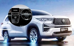 Nội thất Toyota Innova 2023 lộ diện: Màn hình nổi, phanh tay điện tử, nhưng cần số là chi tiết gây tranh cãi
