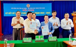 Hội Nông dân tỉnh An Giang ký kết chương trình phối hợp hoạt động với Hội Nông dân TP Hà Nội
