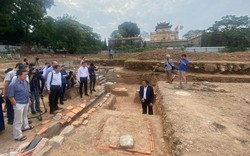 Các nhà khảo cổ “rối não” khi phát hiện dấu tích sân Đan Trì và Ngự Đạo ở Hoàng thành Thăng Long 