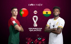 Info thống kê Bồ Đào Nha vs Ghana (23h00 ngày 24/11, bảng H World Cup 2022): Ronaldo sẽ ghi bàn?