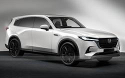 Mazda CX-90 hé lộ động cơ 6 xy-lanh thẳng hàng