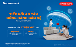 Ưu đãi đặc biệt khi tham gia bảo hiểm nhân thọ Dai-ichi Life Việt Nam tại Sacombank