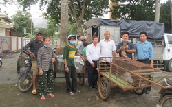 Hội Nông dân tỉnh Bà Rịa – Vũng Tàu trao heo rừng giống, thức ăn chăn nuôi cho hộ nghèo xã Long Phước