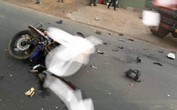 Sơn La: Xe tải va chạm xe máy, 1 người tử vong