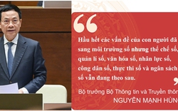 Những thông điệp sâu sắc của Bộ trưởng Bộ TT&TT Nguyễn Mạnh Hùng