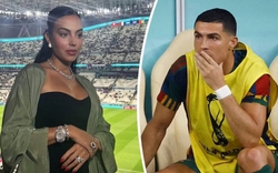 Bạn gái Ronaldo mang số trang sức trị giá hơn 50 tỷ đồng đi xem World Cup