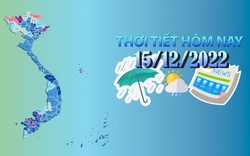 Thời tiết hôm nay 15/12/2022: Bắc Bộ sáng sớm có sương mù, trời rét, vùng núi rét đậm rét hại