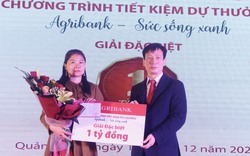 Một nông dân ở Quảng Bình trúng giải thưởng 1 tỷ đồng của Agribank